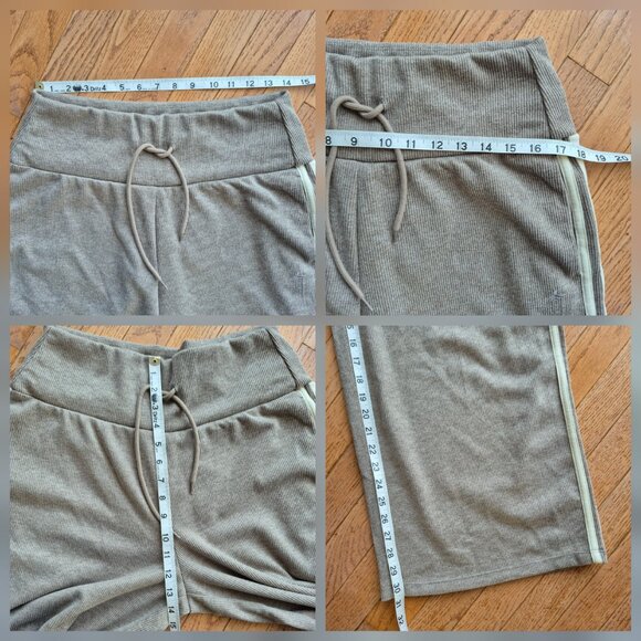 NWT HALARA Tummy Control Pants Rib Knit Wide Leg - Picture 12 of 14